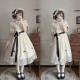 Miss Point Dream Lace Edward One Piece(Reservation/2 Colours/Full Payment Without Shipping)